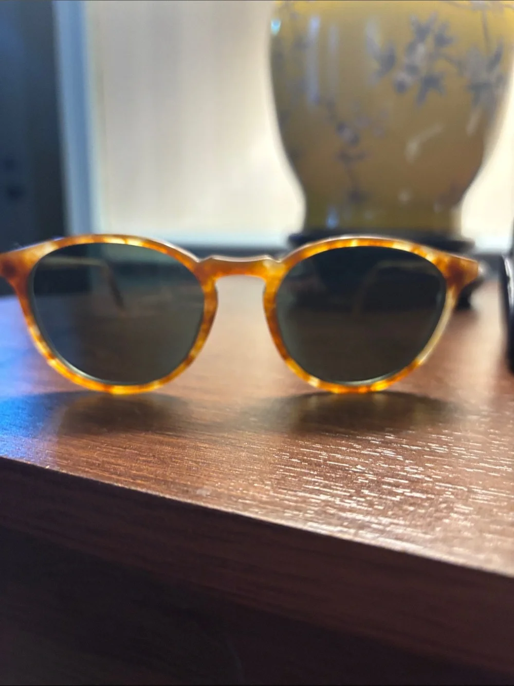 Warby Parker Butler Eyeglass Sunglass Frames in Butterscotch Tortoise Med Width